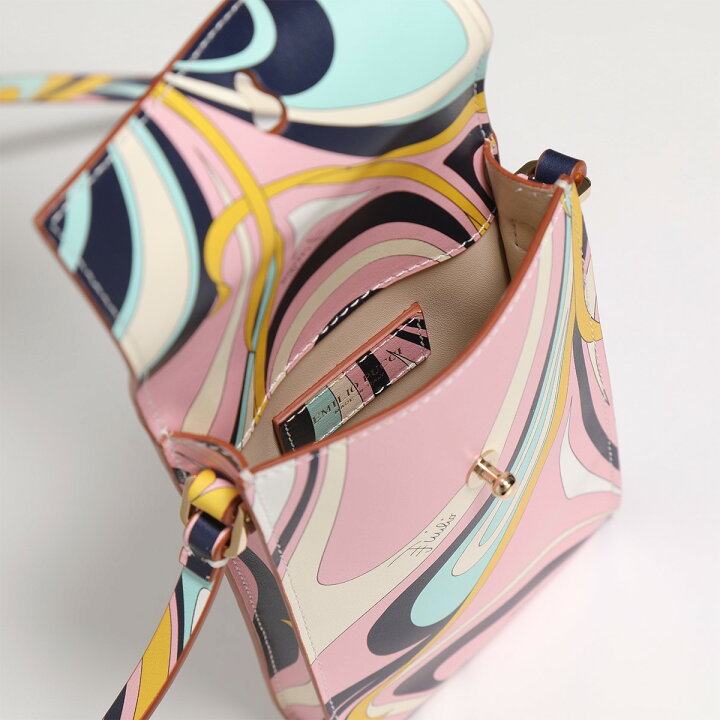 楽天市場】EMILIO PUCCI エミリオプッチ フォンケース MINI BAG 2ESC79  