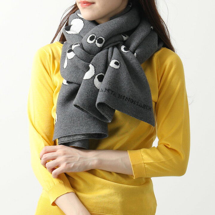 楽天市場】ANYA HINDMARCH アニヤハインドマーチ スカーフ All Over  