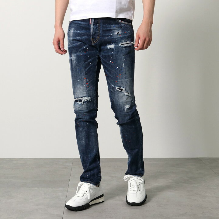 楽天市場】DSQUARED2 ディースクエアード ジーンズ COLL GUY JEANS 