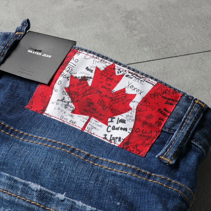 楽天市場】DSQUARED2 ディースクエアード ジーンズ SKATER JEANS 