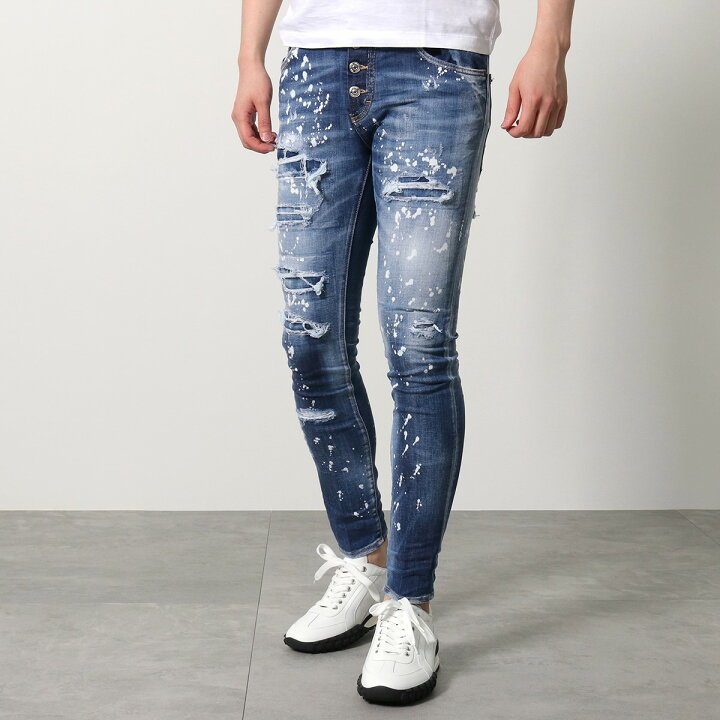 楽天市場】DSQUARED2 ディースクエアード ジーンズ SUPER TWINKY JEANS 