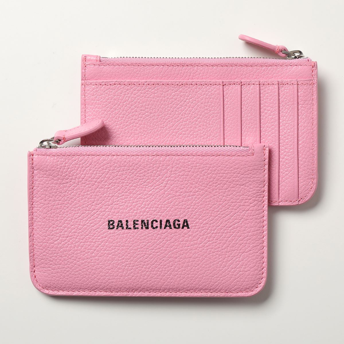 バレンシアガ BALENCIAGA カードケース 二つ折り ミニ レザー 財布