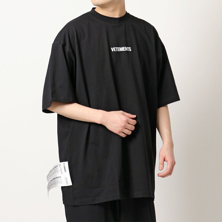 楽天市場】VETEMENTS ヴェトモン Tシャツ 52TR120B メンズ オーバー  