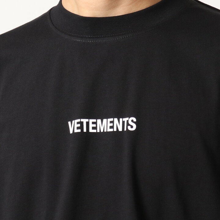 楽天市場】VETEMENTS ヴェトモン Tシャツ 52TR120B メンズ オーバー 