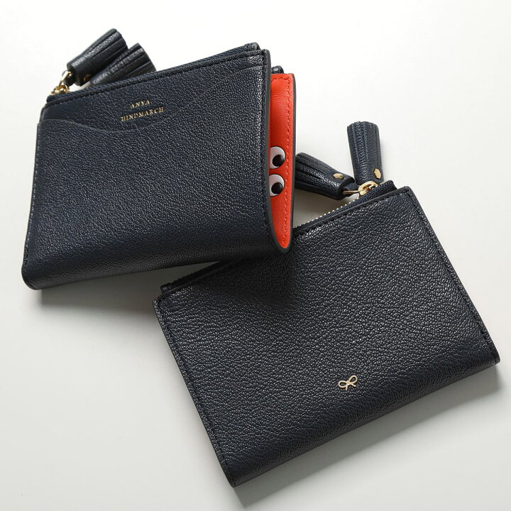 楽天市場】ANYA HINDMARCH アニヤハインドマーチ 二つ折り財布 Peeping  