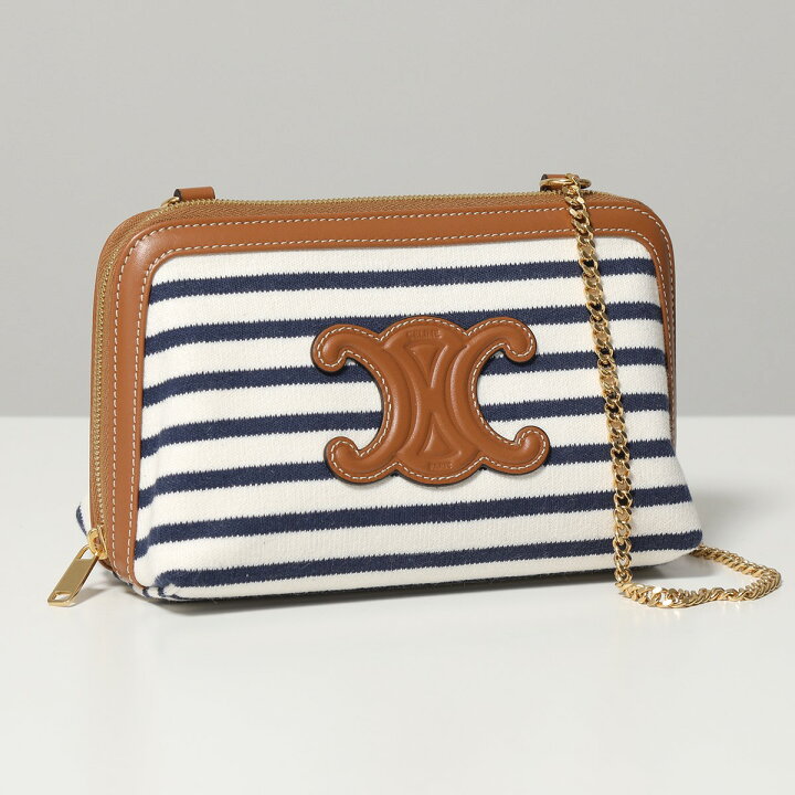 楽天市場】CELINE セリーヌ ショルダーバッグ Clutch on Chain 