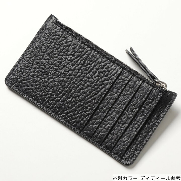 Maison Margiela メゾンマルジェラ フラグメントケース シボ革 黒 