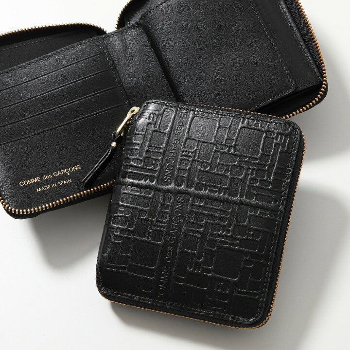 楽天市場】COMME des GARCONS コムデギャルソン 二つ折り財布 EMBOSSED 