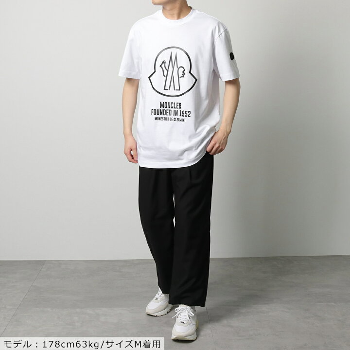 楽天市場】MONCLER モンクレール 半袖 Tシャツ 8C00029 8390T メンズ 