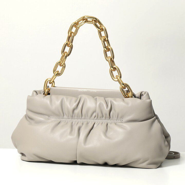 楽天市場】ZANCHETTI ザンケッティ ハンドバッグ AMLETO CHAIN PUFFY  