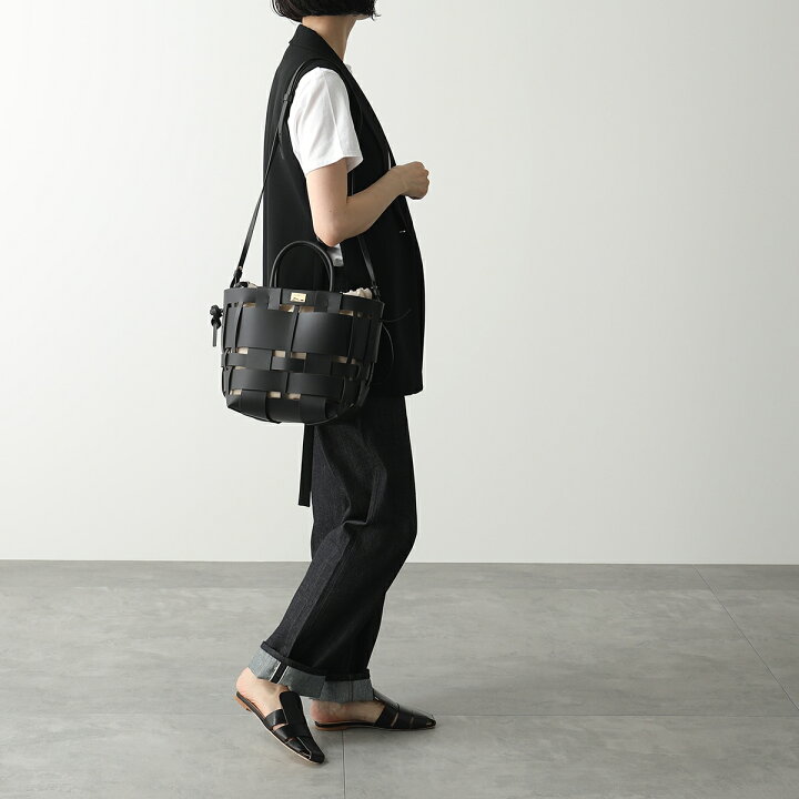 楽天市場】ZANCHETTI ザンケッティ トートバッグ WOVEN MIDI SHOPPER 