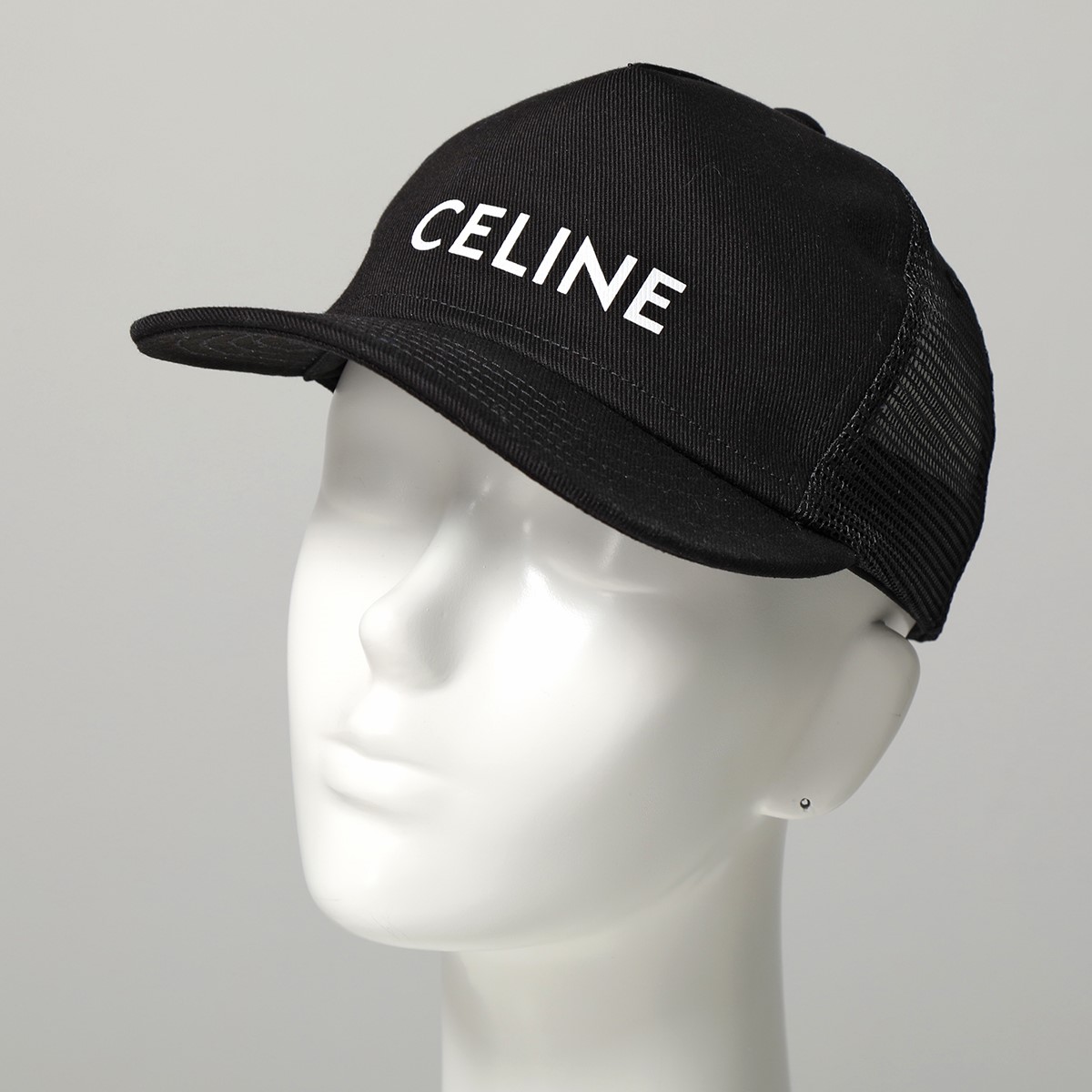 CELINE セリーヌ CELINE セリーヌ ベースボールキャップ 2AUU2641M.38NO レディース ロゴ メッシュ コットン 帽子 |  インポートセレクト musee