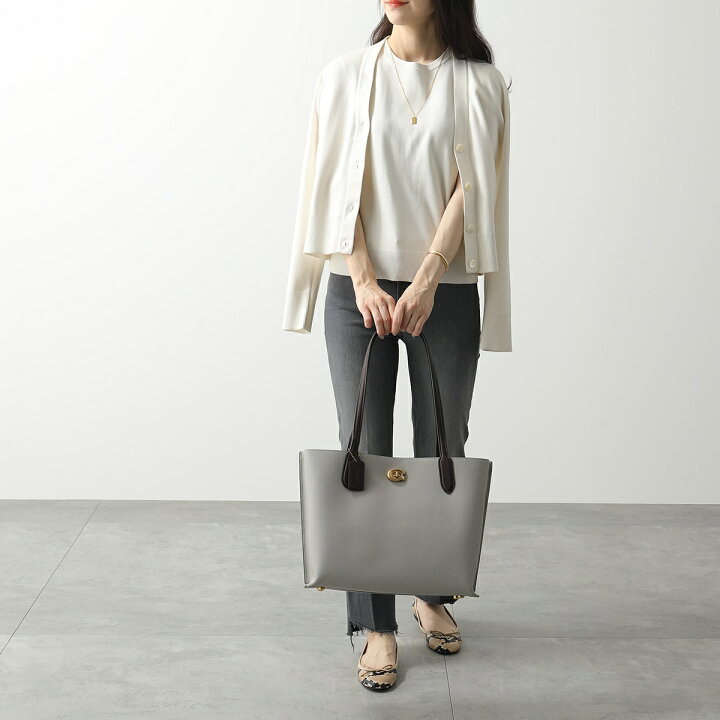 COACH（コーチ） Willow Tote Bag トートバッグ ウィロウ A4 本革 