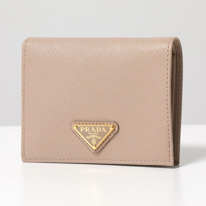 楽天市場】PRADA プラダ 二つ折り財布 1MV204 QHH レディース  