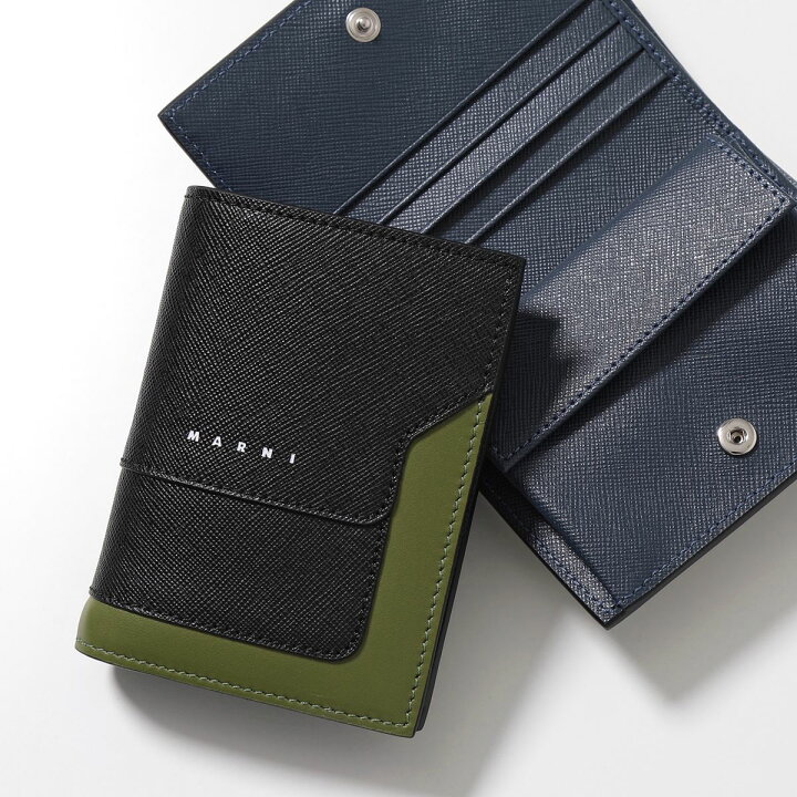 楽天市場】MARNI マルニ 二つ折り財布 PFMI0046Q0 LV520 メンズ  
