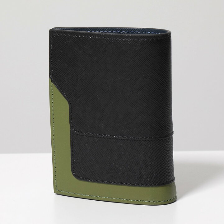 楽天市場】MARNI マルニ 二つ折り財布 PFMI0046Q0 LV520 メンズ  