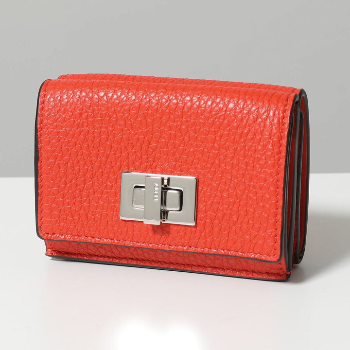 楽天市場】FENDI フェンディ 三つ折り財布 ピーカブー セレリア 8M0426 