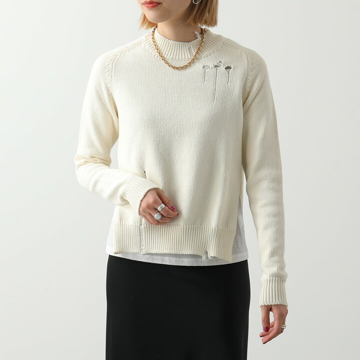 Maison Margielaレプリカフリンジニットセーター S メゾン マルジェラ  