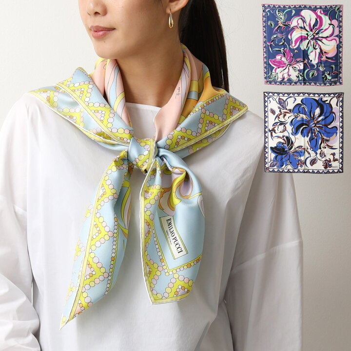 楽天市場】EMILIO PUCCI エミリオプッチ スカーフ JR484 レディース  