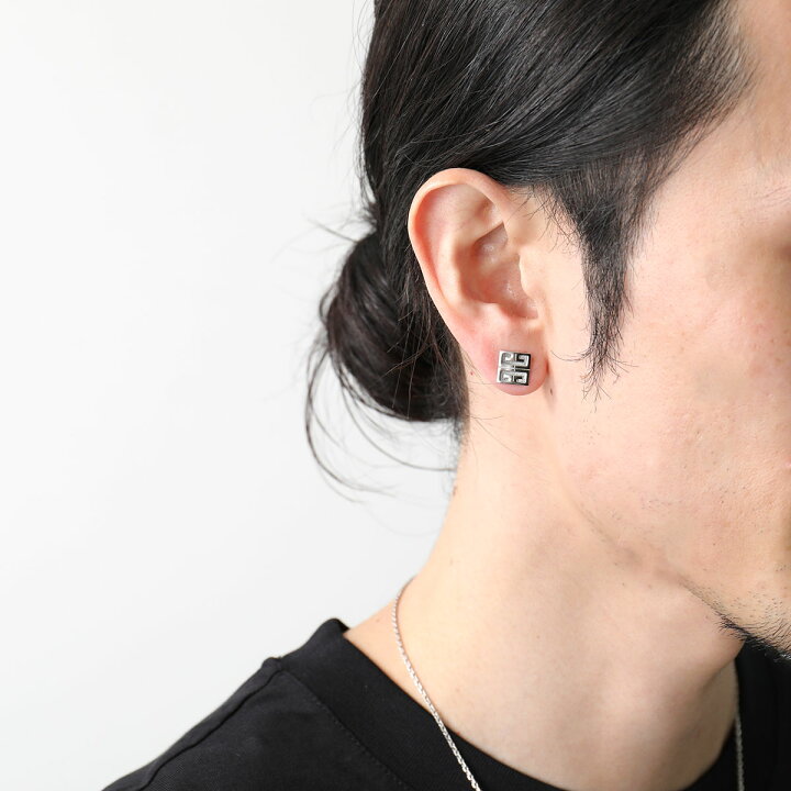 楽天市場】GIVENCHY ジバンシィ ピアス BOUCLES 4G BN1030F003 メンズ  