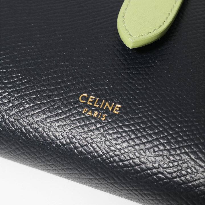 楽天市場】CELINE セリーヌ 二つ折り財布 Small Strap Wallet スモール 