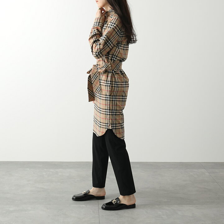 楽天市場】BURBERRY バーバリー シャツワンピース 8029535 レディース 