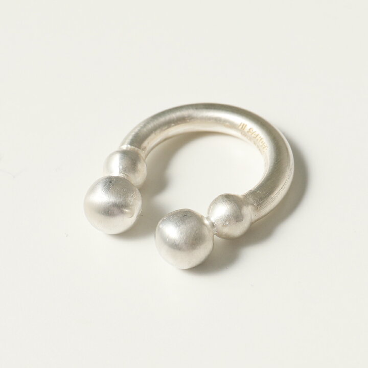楽天市場】JIL SANDER ジルサンダー オープンリング SPHERE RING 1 