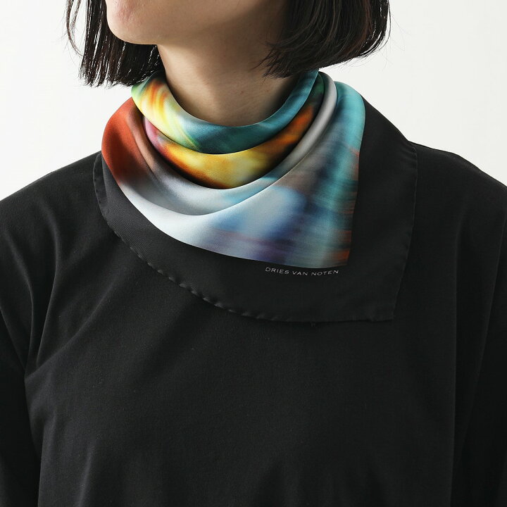 楽天市場】DRIES VAN NOTEN ドリスヴァンノッテン スカーフ FHOTO  