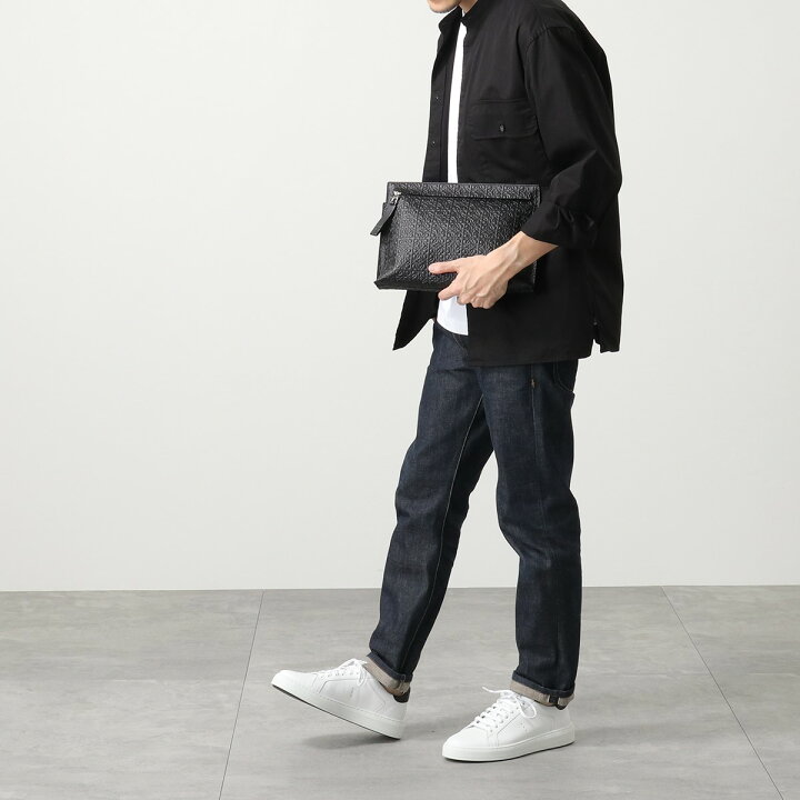 楽天市場】LOEWE ロエベ クラッチバッグ T POUCH REPEAT 107.55.W05 