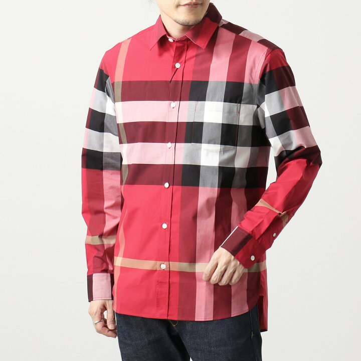 楽天市場】BURBERRY バーバリー 長袖シャツ 8004830 メンズ 胸ポケット 