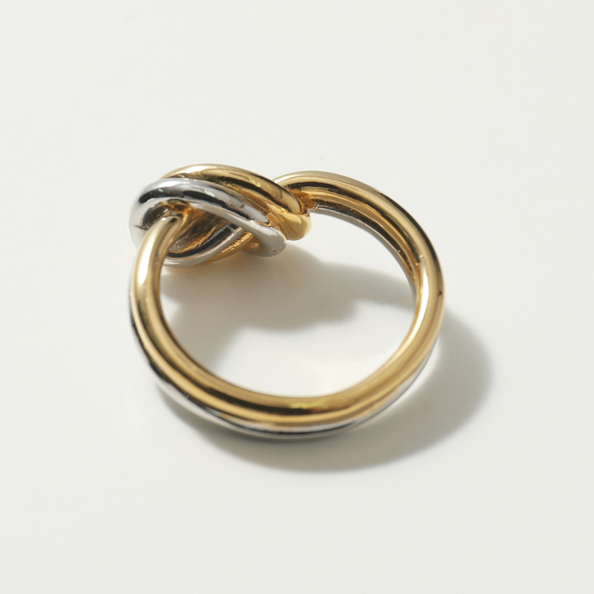 楽天市場】CELINE セリーヌ 46P456BIG.35GS/Gold-Silver Double Ring 