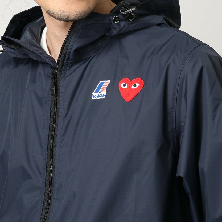 楽天市場】PLAY COMME des GARCONS × K-WAY コムデギャルソン 