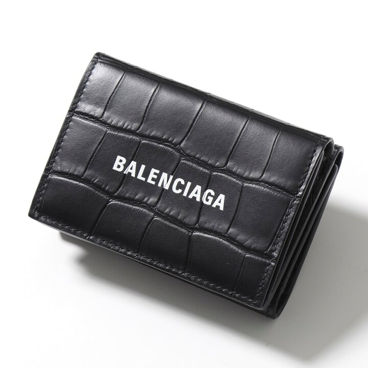 楽天市場】BALENCIAGA バレンシアガ 三つ折り財布 CASH MINI  