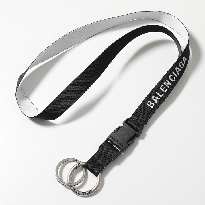 楽天市場】BALENCIAGA バレンシアガ キーリング EXPLORER LANYARD  