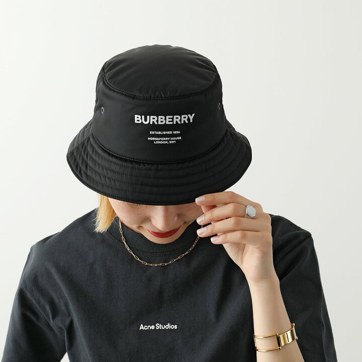 楽天市場】BURBERRY バーバリー バケットハット PADDED NYLON 8044081 