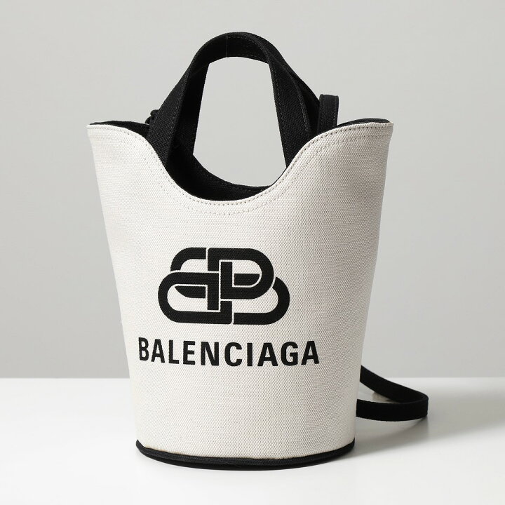 楽天市場】BALENCIAGA バレンシアガ バケツバッグ Wave New Tote XS 