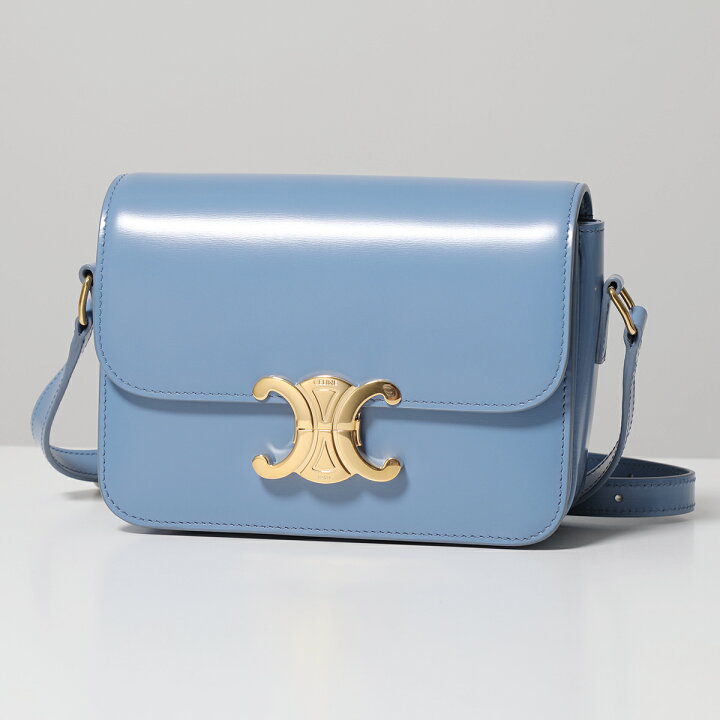 水色 合成繊維 ショルダーバッグceline