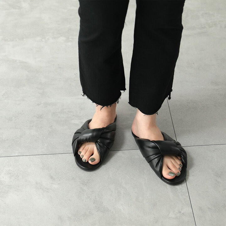 楽天市場】BALENCIAGA バレンシアガ サンダル DRAPY SANDAL F005 