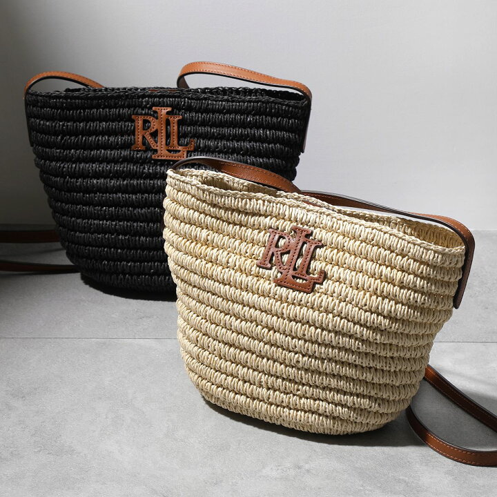 楽天市場】Lauren Ralph Lauren ローレンラルフローレン かごバッグ  