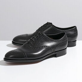 Edward Green エドワードグリーン レザーシューズ CADOGAN E202 カドガン メンズ オックスフォード セミブローグ 革靴 BLACK