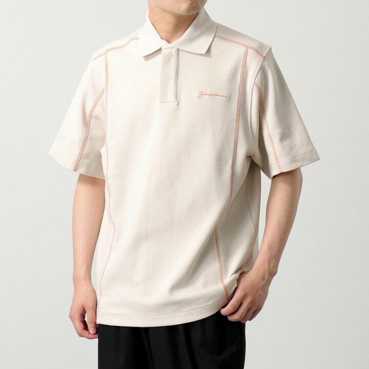 楽天市場】JACQUEMUS ジャックムス ポロシャツ LE POLO VAINILLA 