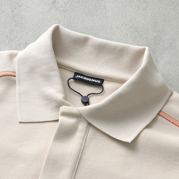 楽天市場】JACQUEMUS ジャックムス ポロシャツ LE POLO VAINILLA 