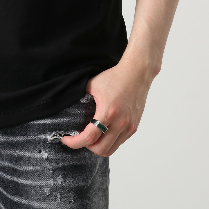 楽天市場】TOMWOOD トムウッド リング メンズ Peaky Ring Green Marble 