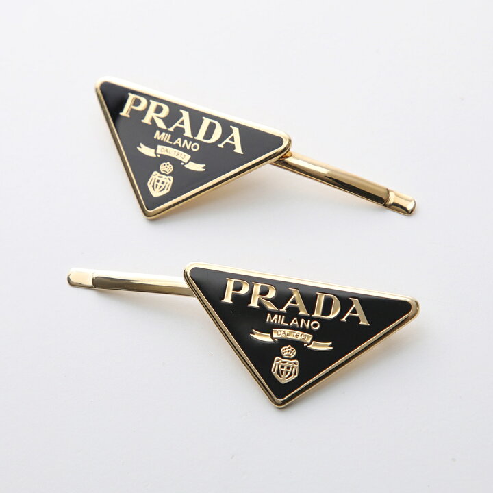 楽天市場】PRADA プラダ ヘアピン 1IF051 2BA6 レディース メタル ヘア 