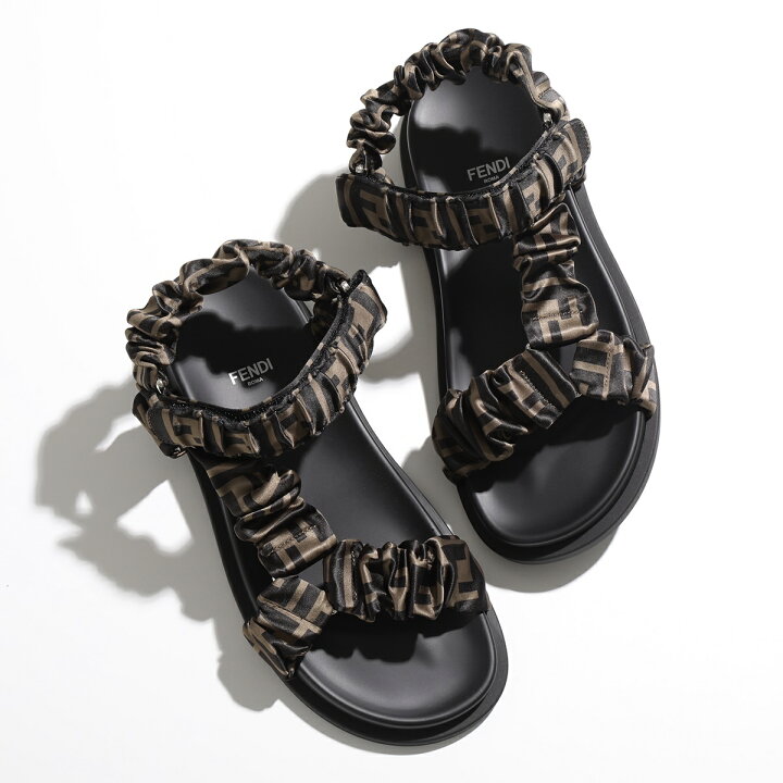 楽天市場】FENDI フェンディ フラットサンダル 8X8291 AE7S レディース 