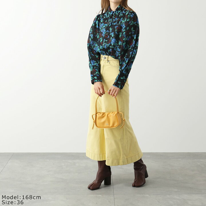 楽天市場】GANNI ガニー 長袖シャツ F6892 6481 レディース 花柄 