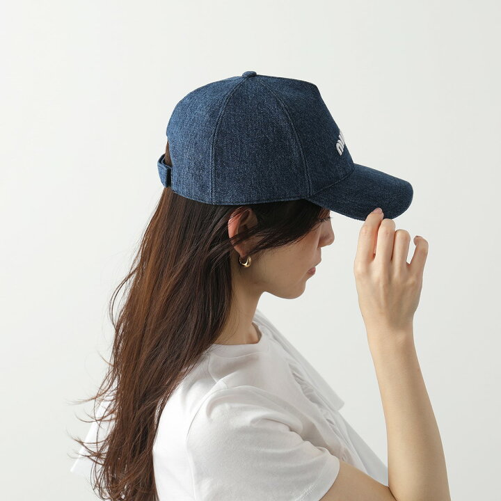 楽天市場】MIUMIU ミュウミュウ ベースボールキャップ 5HC179 2F3W  