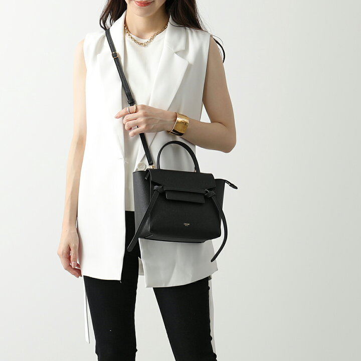 楽天市場】CELINE セリーヌ ハンドバッグ Nano BELT BAG ナノ ベルト  