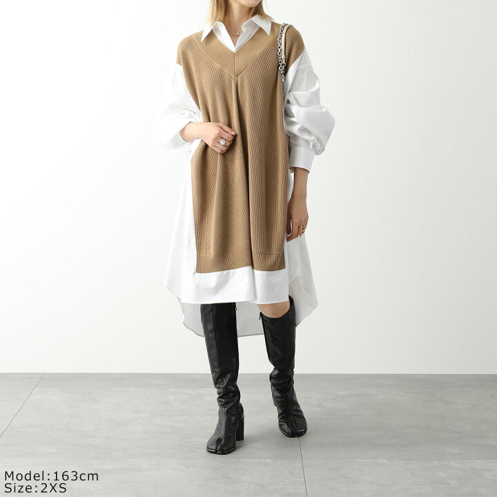 楽天市場】MAISON MARGIELA メゾンマルジェラ シャツドレス Spliced 