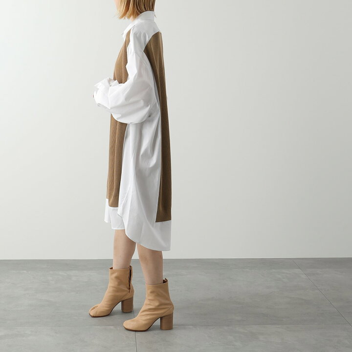 楽天市場】MAISON MARGIELA メゾンマルジェラ シャツドレス Spliced  
